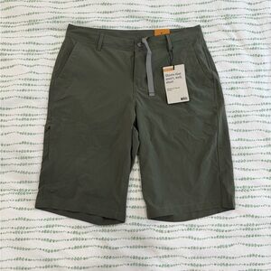 Green UV Hiking Shorts
